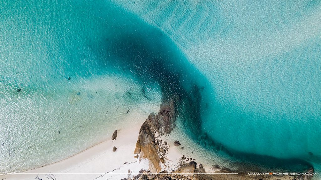 hill inlet aerial drone