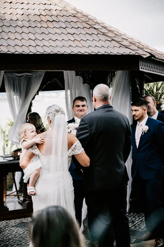 bride and groom ceremony