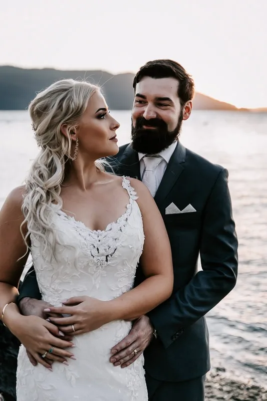 bride and groom
