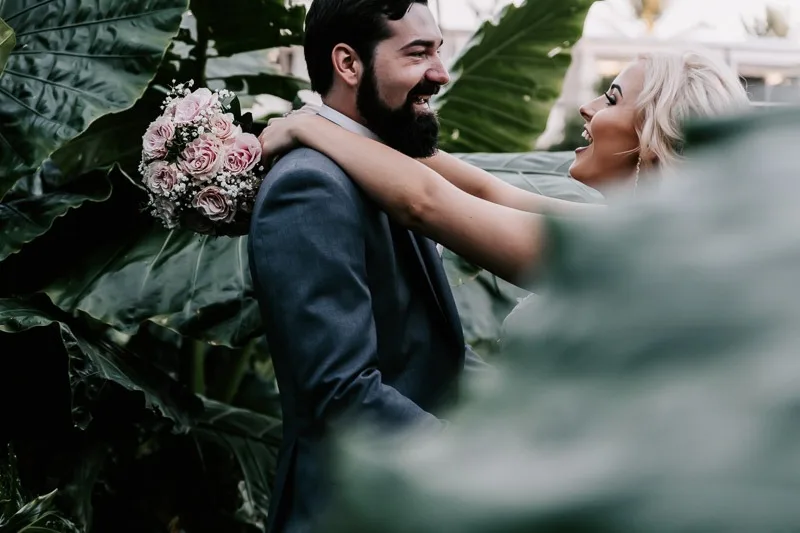 bride and groom