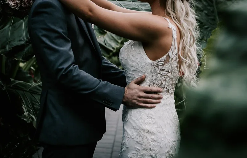 bride and groom