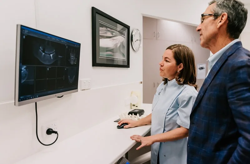 xrays loaded onto computer