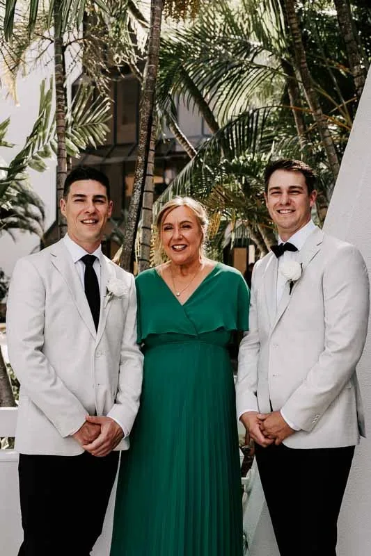 Groom & Groomsmen & Mother