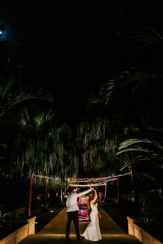 Bride & Groom dance at reception