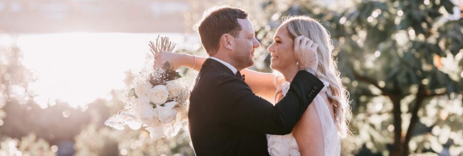 Shennaye and Ben in the Sunlight embracing