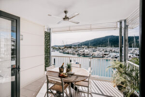 luxury whitsundays accommodation photo shoot for 208 Boat House