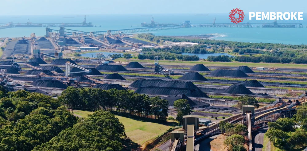 Pembroke Olive Downs video showcasing coal export process in Bowen Basin