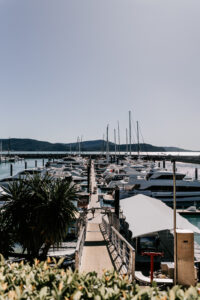FCTA May22-Th3rd Dimension Media-LR-5 ide view of Coral Sea Marina filled with sailing yachts in Airlie Beach