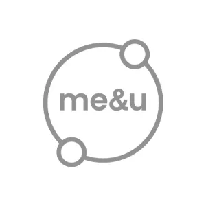 meandu hospitality app logo greyscale