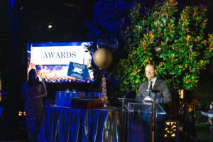 18-11-23 Fashion - Full Gallery TDM LR-155 Professional videography capturing an elegant outdoor awards event