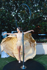 18-11-23 Fashion - Full Gallery TDM LR-32 Professional videography of elegant dancer with hoop outdoors