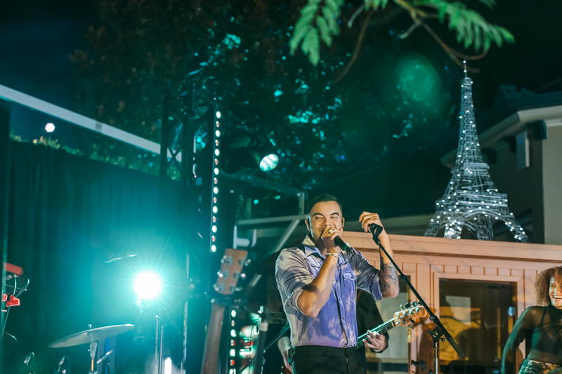 Live performance at the Patrons Annual Awards in Brisbane