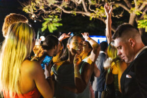 18-11-23 Fashion - Full Gallery TDM LR-459 Professional videography capturing lively outdoor evening party