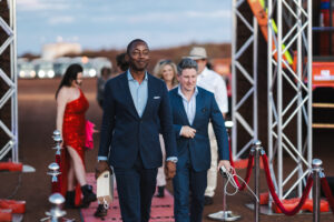 22-11-23 Mining Day – Full Gallery TDM LR-30 Professional videography two men in suits event entrance