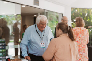 Professional videography networking event with business attendees