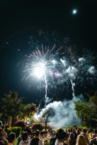 Ag Day 21-11-23 TDM LR-106 Professional videography fireworks display at night event