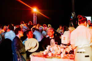 Professional videography photography and drone footage at an event