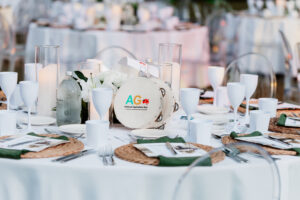 Professional videography wedding reception table setup elegance