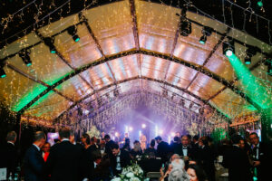 Full Gallery Ag Day 24-LR-314 Professional videography, photography, and drone footage capturing a lively event in a decorated venue.