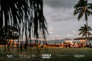 Jungle Echo – Low Res Export-62 Professional videography, photography, and drone footage of a scenic outdoor wedding event.