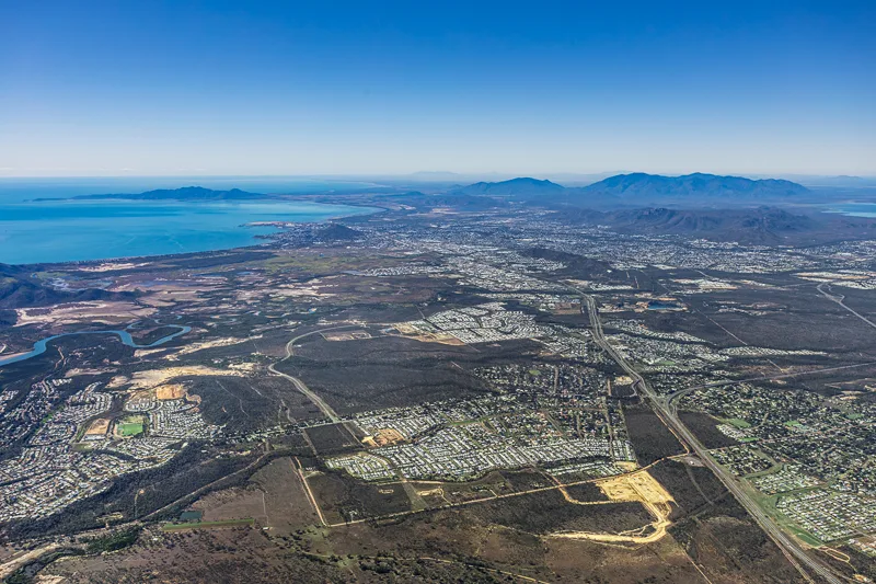 Lincoln Place aerial site capture, Townsville