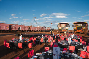 Mining Day 22-11-23 TDM LR-108 Professional videography photography drone footage mining event setup