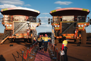 Mining Day 22-11-23 TDM LR-110 Professional videography, photography, and drone footage of mining trucks