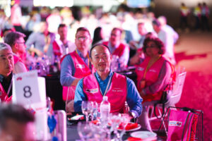 Mining Day 22-11-23 TDM LR-76 Professional videography conference attendees seated at tables