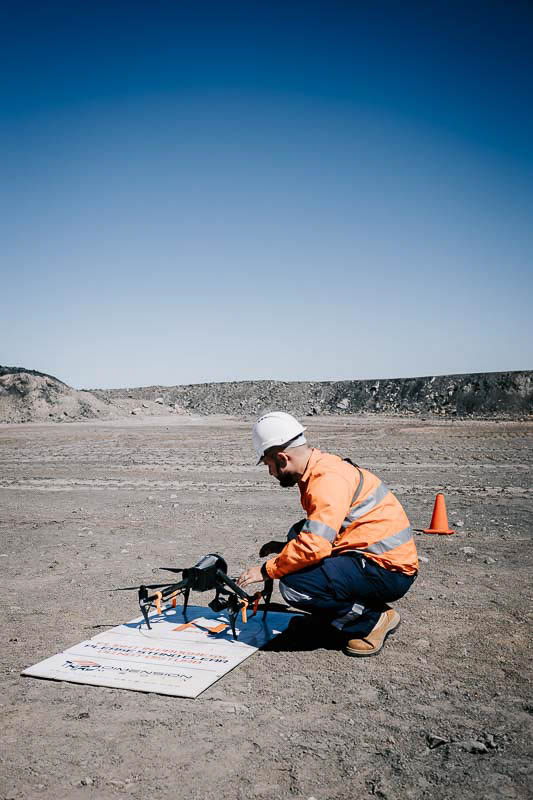 Drone and aerial production across Bowen Basin mining towns