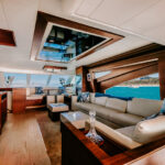 Luxury interior boat photography