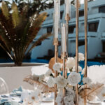 Product styling photography – luxury perfume bottles on display