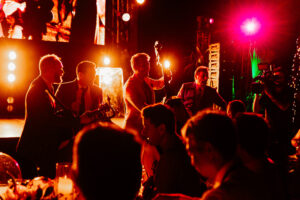 Event photography – live music crowd at night