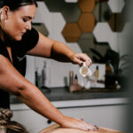 Hospitality photography – barista preparing coffee