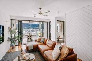 Interior living room photography – bright modern design