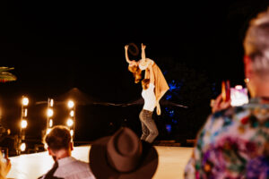 Welcome Dinner 22-Full Gallery-TDM LR-209 Professional videography capturing a dynamic dance performance at night