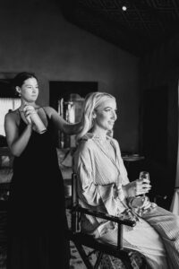 Professional videography photography and drone footage of preparation