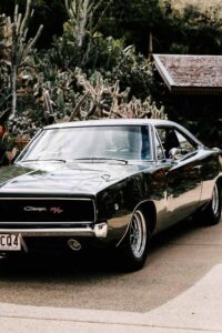 Professional videography photography and drone footage of classic car