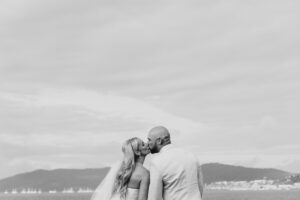 Professional videography and photography capturing romantic moments