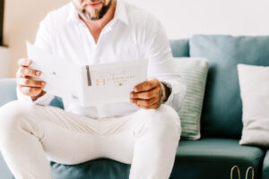 Professional videography photography and drone footage reading card