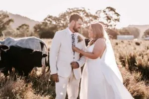 Professional videography photography drone footage wedding couple