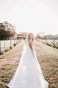 Professional videography photography and drone footage wedding bride