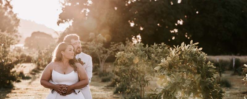 Professional videography photography and drone footage at a wedding
