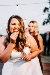 Professional videography joyful moment at outdoor celebration