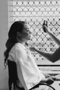 Professional videography services with makeup artist session