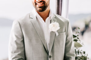 Professional videography photography and drone footage at a wedding