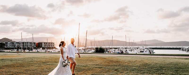 Professional videography photography drone footage wedding couple