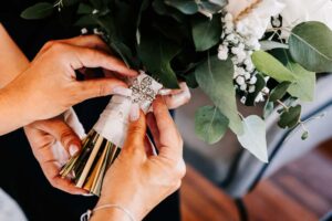 Professional videography, photography, and drone footage flower bouquet