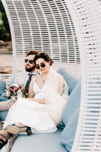 Professional videography and photography of a stylish couple