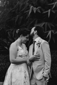 Professional videography photography and drone footage couple kiss