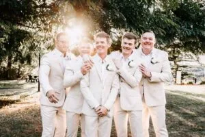 Professional videography photography and drone footage at wedding